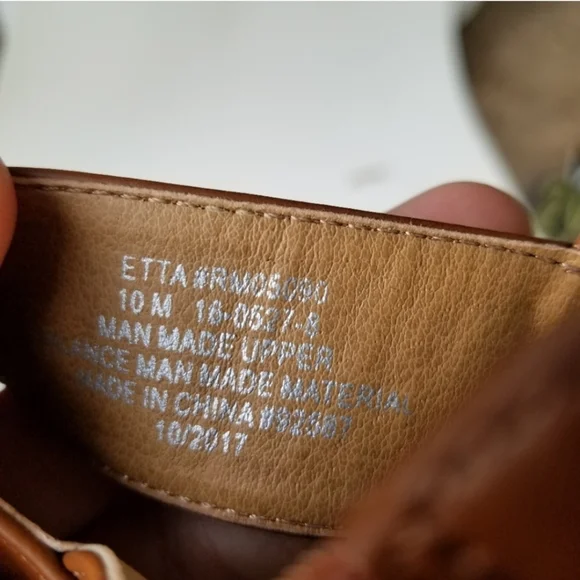 Brown slingback sandals - Picture 5 of 5